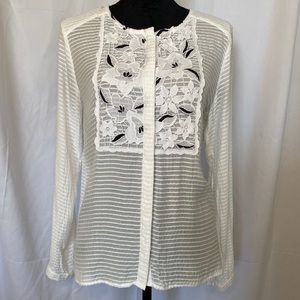 Loft Button Down Blouse